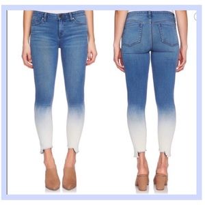 1. State Dip-Dye Raw Hem Skinny Jeans 27